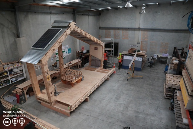 Space Craft Systems' Christchurch workshop is the first production space in the world dedicated to WikiHouse R&D.