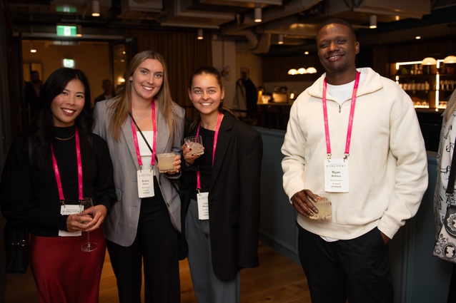 Symposium guests at The Formery.