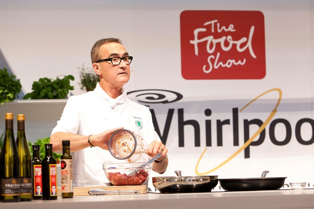 MasterChef judge, lecturer and food editor Ray McVinnie will be on the other side of the kitchen bench during the food show.