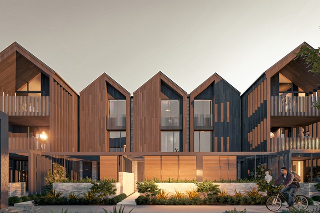 Cohousing + passive housing at Peachgrove East