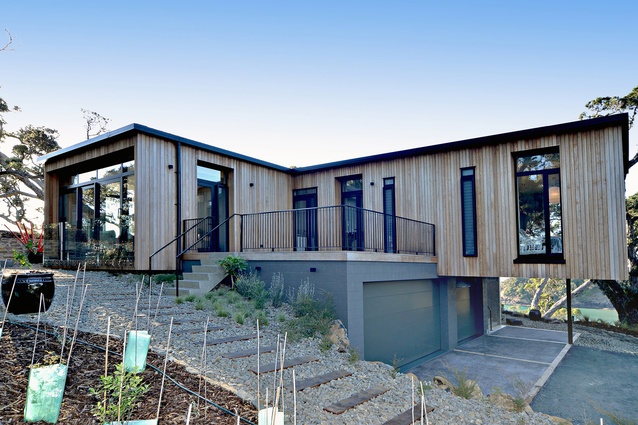 Carters New Homes $1 million-$2 million, Resene Sustainability Award and Gold Award winning house by Crawford Construction Limited in Hikurangi.