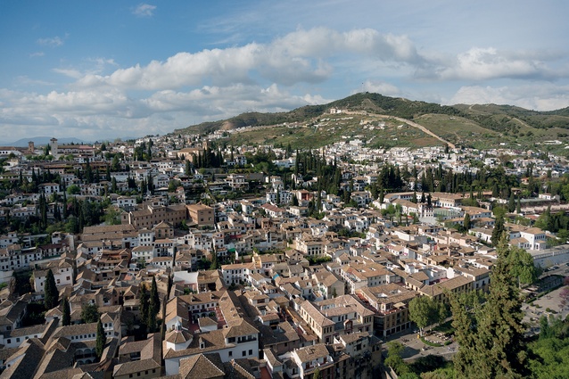 Hillside in Granada.
