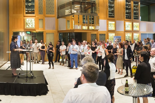 The opening of the Asia Pacific Architecture Forum 2016 at the State Library of Queensland.