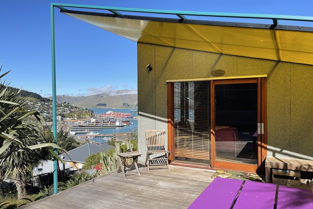 The new guest house at the B/OS Lyttelton studio.