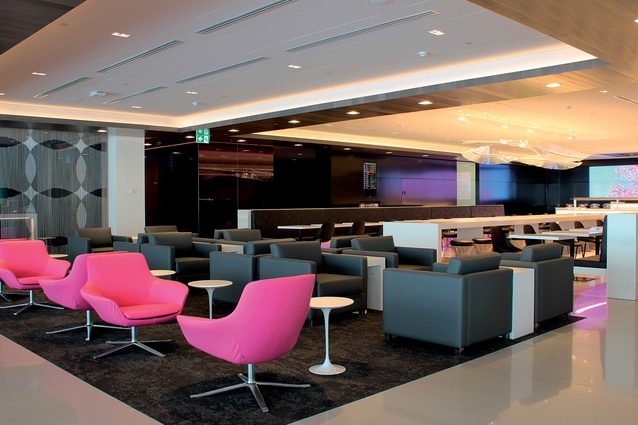 The new lounge is significantly larger than its predecessor was and can seat more than 375 customers.