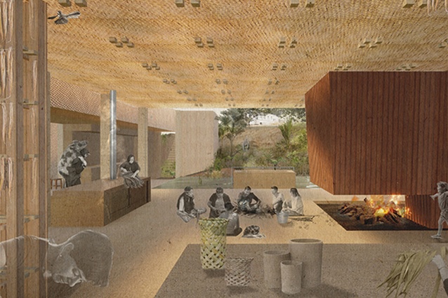 Lightly sheltered, the multidisciplinary workshop utilises air, water and fire.