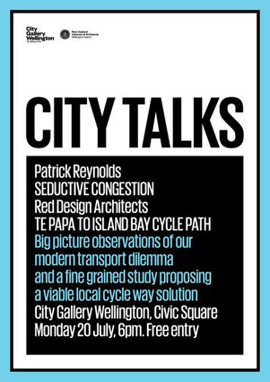 City Talks, Monday 20 July, 6pm.