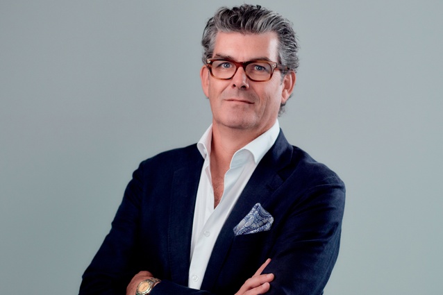Interior designer Greg Farrell grew up and studied in New Zealand and has since worked in Australasia, Europe and the Middle East. He is now executive director of Aedas Hong Kong.