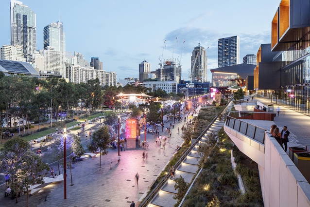Finalist – Urban Design: Darling Harbour Transformation by Hassell/Hassell and Populous.