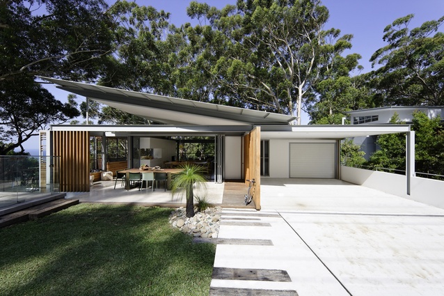The New South Wales property features plenty of nooks and spaces, including a pool area. 