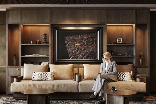Winner - Interior Architecture: InterContinental Hotel Auckland by Warren and Mahoney.
