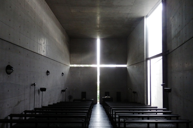Tadao Ando’s Church of Light in Ibaraki, Japan.