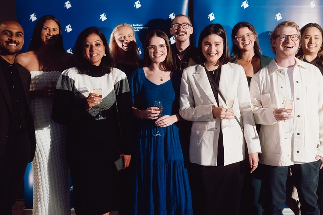 NZIA National Emerge team at the NZIA National Architecture Awards 2023.