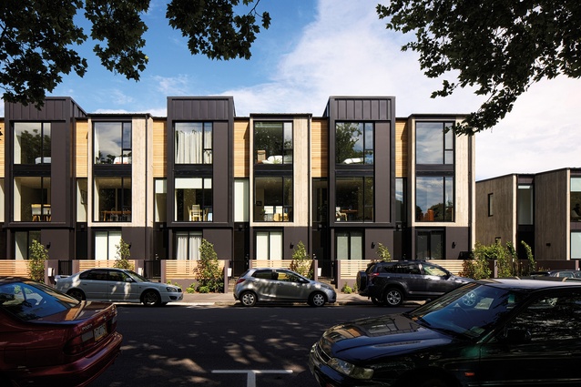 Winner - Housing - Multi Unit: Fletcher Living - Worcester Terraces by Sheppard & Rout Architects. 
