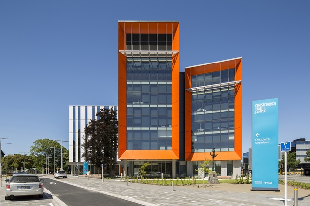 Winner: Public Architecture – Christchurch Outpatients Building by CCM Architects, Jacobs (Brisbane) and Destravis in association.