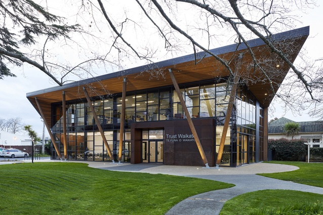 Winner: Commercial Architecture – Trust Waikato Te Puna o Waikato – Office Development by Chow:Hill Architects.