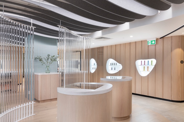 Finalist: Retail – Lumino The Dentists: Auckland Central by Material Creative.