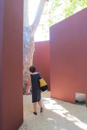 Alvaro Siza’s contribution was a series of enclosed outdoor spaces.