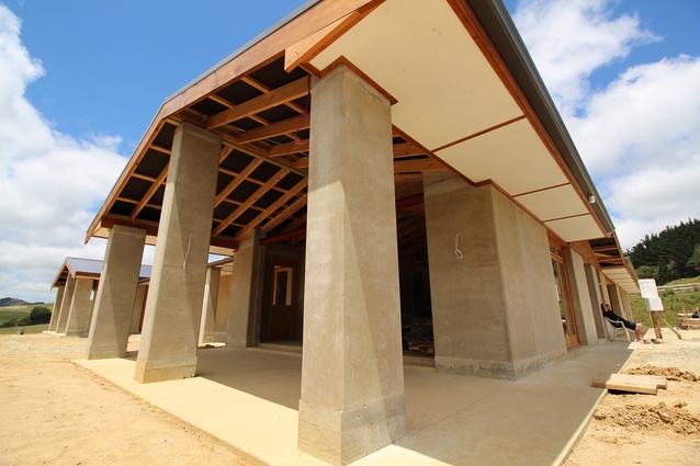 A rammed earth builder hoping to change construction for good