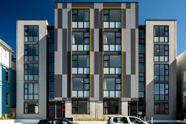 Winner – Housing – Multi Unit: Kāinga Ora, Hanson Street by Herriot Melhuish O’Neill Architects.