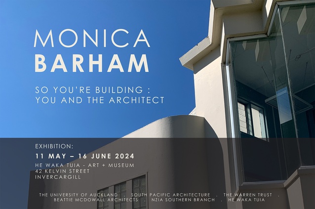 The exhibition on Monica Barham, a leading architect and artist operating in Invercargill post-WWII, follows her early career and legacy across the architecture, art and education sectors.