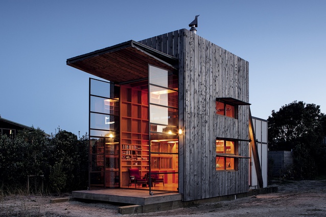 Hut on Sleds by Crosson Clarke Carnachan Architects.