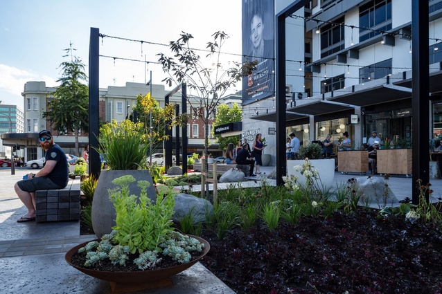 More than 9000 plants feature in the design of Victoria on the River, giving it a green and organic feel that blends in the natural landscapes of the Waikato River. Exotic planting has been used near the access point from Victoria Street.