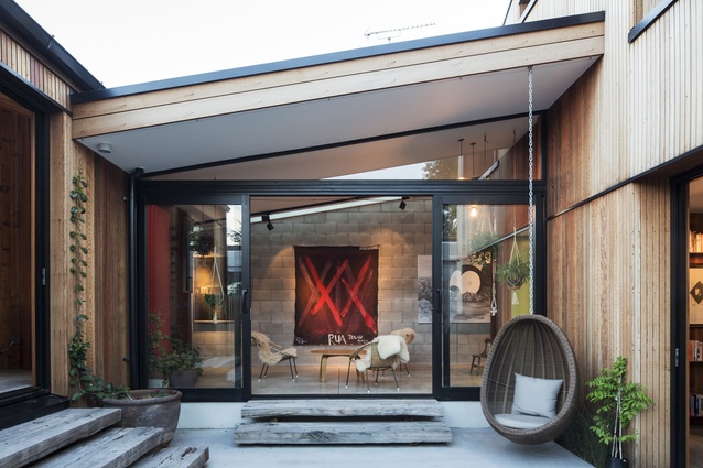 Housing category winner: E-Type House, Auckland by RTA Studio.