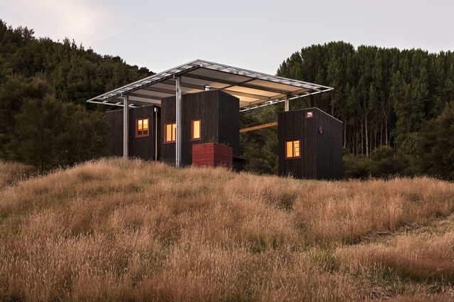 Shortlisted – Public Architecture: Longbush Ecosanctuary Welcome Shelter by Pac Studio.
