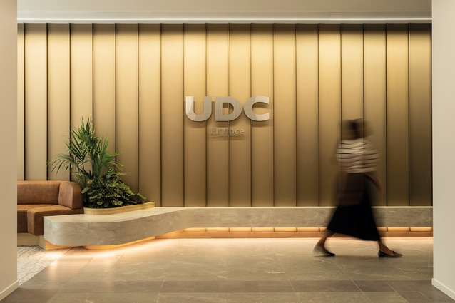 Winner of the Workplace Over 1000m2 Award, UDC Finance by STACK Interiors.