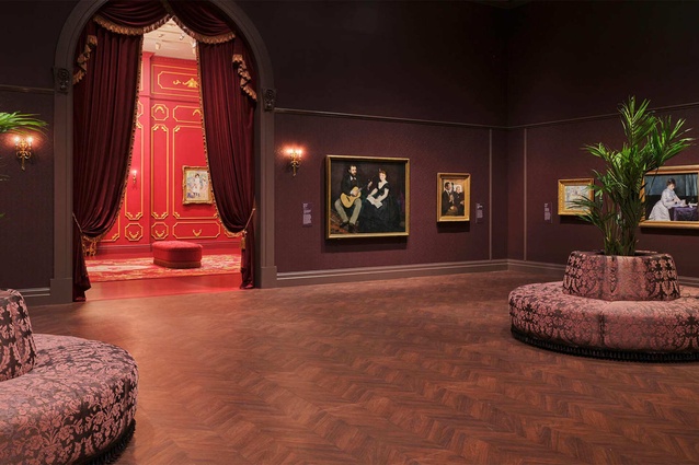Impressionism meets innovation on the gallery floor