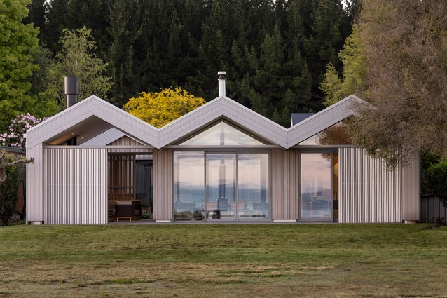 Shortlisted - Housing: Lake Taupō House by RTA Studio.