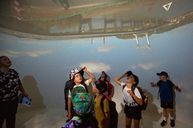 The Timatatanga Hou Camera Obscura houses an interactive art and education experience.