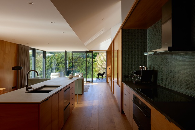 Shortlisted - Housing: Island Bay Infill House by Lovell and O'Connell Architects.