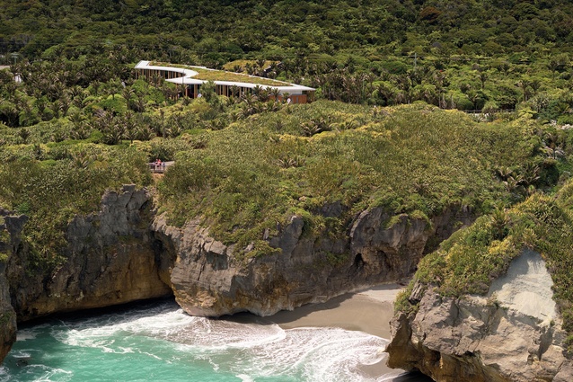 Winner - John Scott Award for Public Architecture: Punangairi Visitor Centreby Sheppard & Rout. 