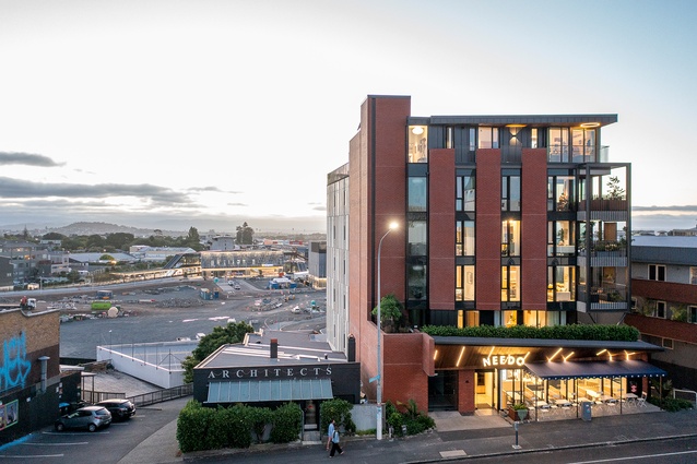 Shortlisted - Housing – Multi-unit: 45 Mt Eden by ASC Architects.