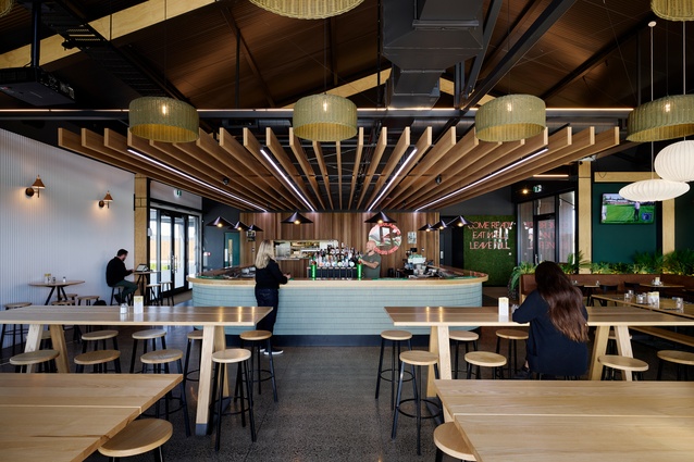 Shortlisted - Hospitality: Fergus Bar by APG Architects.