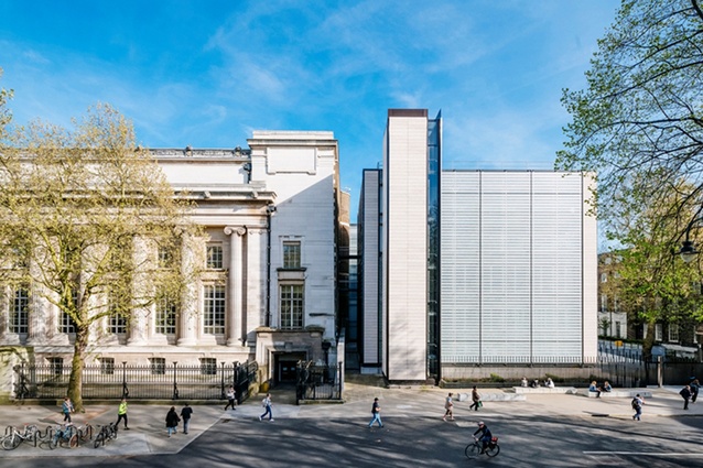 ​The British Museum World Conservation and Exhibitions Centre by Rogers Stirk Harbour + Partners.