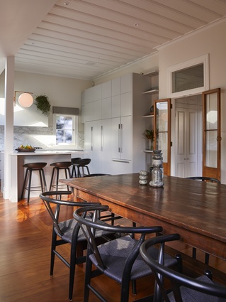 Original detailing is combined with contemporary touches in the Mt Eden villa.