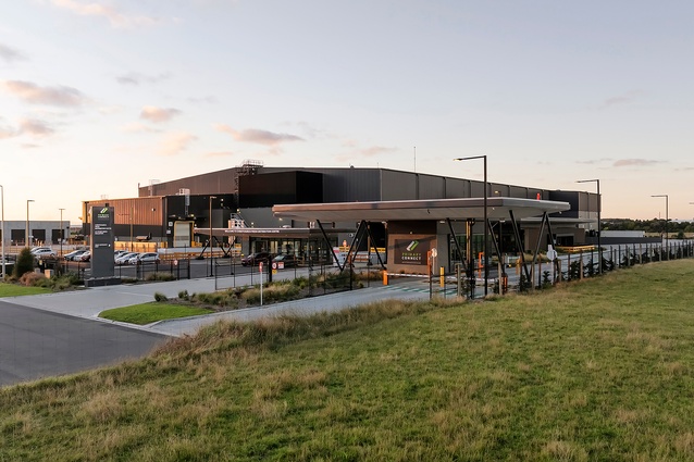 Christchurch Fresh Distribution Centre by Jonathan Walker Architects.