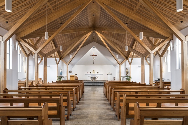 Shortlisted – Interior Architecture: St. Patrick's Church by WSP Architecture.