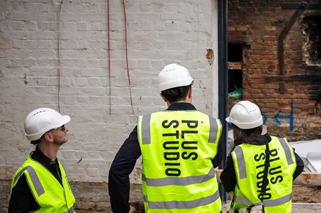 Plus Studio on site. 