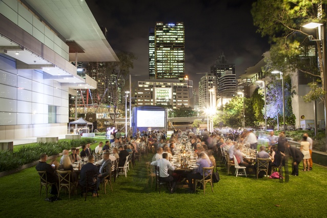 Celebrations at the 2014 Festival of Landscape Architecture in Brisbane.
