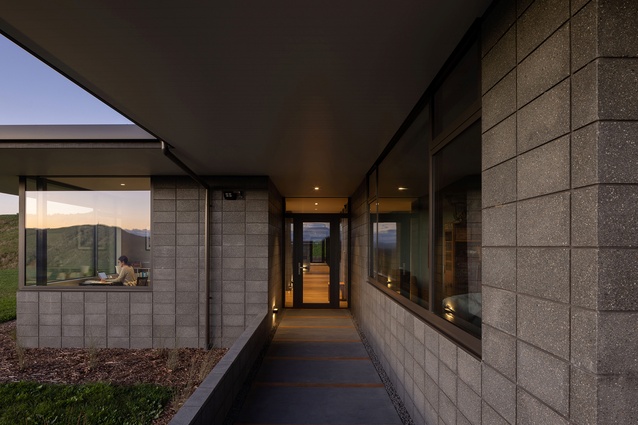 Shortlisted - Housing: Te Mata House by Rowe Baetens Architecture.