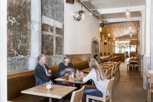 Loretta café in Wellington is in the Best Restaurant Design shortlist.