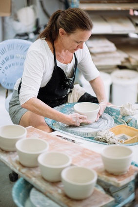 Hayley began taking pottery classes at the age of 15.