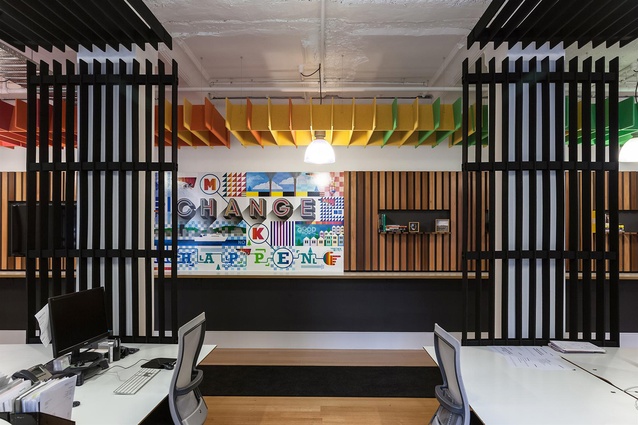 Scrymgeour designed the FCB offices in Wellington.