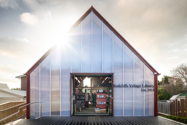 Winner: Commercial/Industrial Architectural Design Award – Redcliffs Village Library by Young Architects.