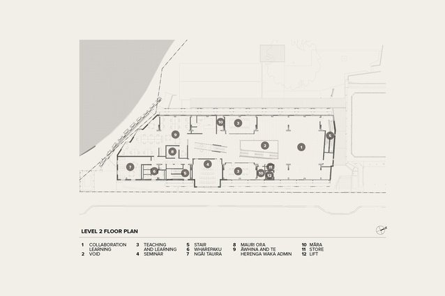Level Two floor plan.