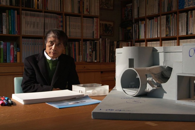 Architect Tadao Ando offers viewers a glimpse in to his creative process in the film <em>Samurai Architect: Tadao Ando</em>.